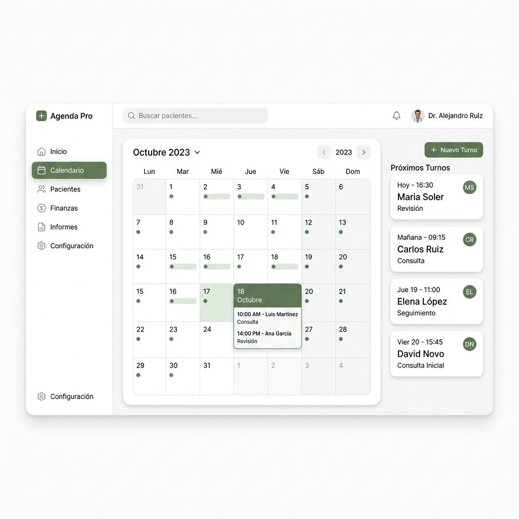 Practia Dashboard UI Español